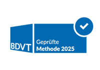 Logo f&uuml;r die Zertifizierung von BDVT
