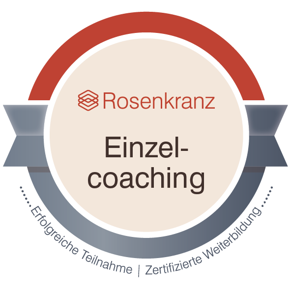 Rosenkranz Digital Badge Einzelcoaching
