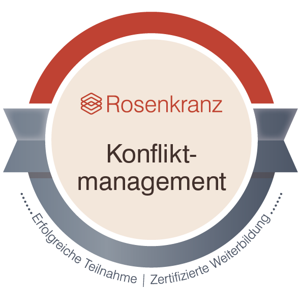 Rosenkranz Digital Badge Konfliktmanagement